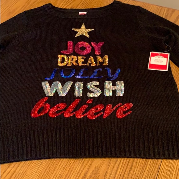 Holiday Time Holiday Sweater, size S.  Tree. - Picture 2 of 9